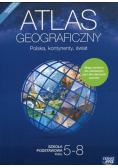 Atlas geograficzny Polska kontynenty świat