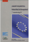 Jakość rządzenia Polska bliżej Unii Europejskiej