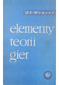 Elementy teorii gier