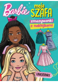 Barbie. Moja szafa. Zmazywanki z naklejkami