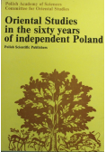 Oriental studies in the sixty years of independent Poland