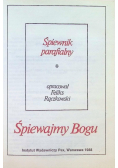 Śpiewnik parafialny: śpiewajmy Bogu