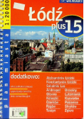 Łódź plus 15 plan miasta