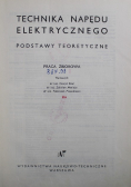 Technika napędu elektrycznego Podstawy teoretyczne