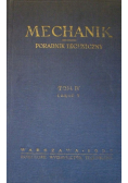 Mechanik Poradnik techniczny Tom IV Część III
