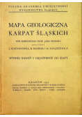 Mapa geologiczna Karpat Śląskich 1937 r.