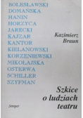 Szkice o ludziach teatru