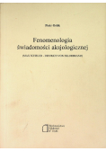 Fenomenologia świadomości aksjologicznej