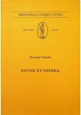 Divide et impera