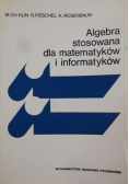 Algebra stosowana dla matematyków i informatyków