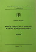 Wybrane elementy analizy technicznej na giełdzie papierów wartościowych