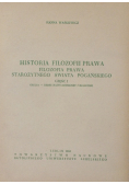 Historia Filozfoii Prawa  Filozofia Prawa Starożytnego Świata Pogańskiego Część I