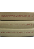 Historia dyplomacji polskiej Tom I do III