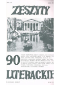 Zeszyty literackie 90  Nr 2/05
