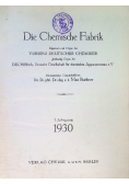 Die Chemische Fabrik 1930 r.
