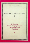 Studia o metaforze Tom I