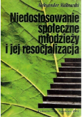 Niedostosowanie społeczne młodzieży i jej resocjalizacja