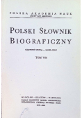 Polski Słownik Biograficzny Tom VIII