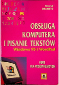 Obsługa komputera i pisanie Windows 95 i WordPad