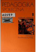 Pedagogika społeczna Tom 2