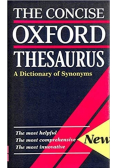 The Concise Oxford Thesaurus