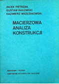 Macierzowa analiza konstrukcji