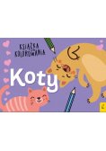 Książka do kolorowania Koty