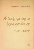 Muzykologia krakowska 1911 - 1986