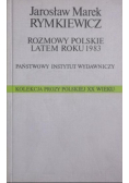 Rozmowy Polskie latem 1983
