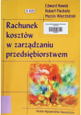 Rachunek kosztów w zarządzaniu przedsiębiorstwem