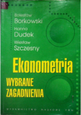 Ekonometria Wybrane zagadnienia
