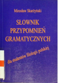 Słownik przypomnień gramatycznych
