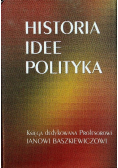 Historia idee polityka
