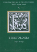 Tekstologia, część druga