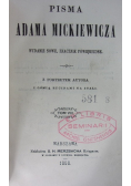 Pisma Adama Mickiewicza, Tom VIII,1858r.
