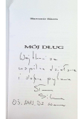 Mój dług