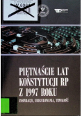 Piętnaście lat konstytucji RP z 1997 roku