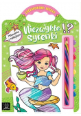 Niezwykłe syrenki. Malowanka z naklejkami