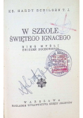W szkole świętego Ignacego 1939 r.