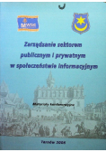 Zarządzanie sektorem publicznym i prywatnym w społeczeństwie informacyjnym