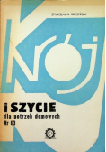 Krój i szycie dla potrzeb domowych