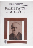 Pamiętajcie o miłości