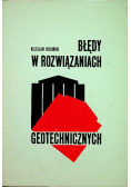 Błędy w rozwiązaniach geotechnicznych