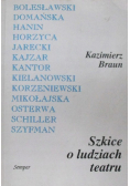 Szkice o ludziach teatru