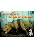 Groźne dinozaury Książka z puzzlami