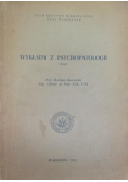 Wykłady z psychopatologii