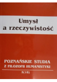 Umysł a rzeczywistość Tom 5 / 18