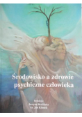 Środowisko a zdrowie psychiczne człowieka