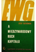 EWG a międzynarodowy ruch kapitału