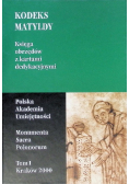 Kodeks Matyldy księga obrzędów z kartami dedykacyjnymi